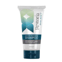 Original Restoria Discreet Colour Restoring Shampoo Care 147ml Reduce Grey Hair for Men and Women