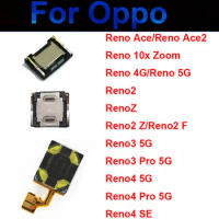 For OPPO Reno 2 3 4 Earpiece Speaker Earphone SoundSpeaker Receiver Flex Cable Parts RENO Z 2Z 2F 10X-Zoom Reno3 Pro Ace Ace2