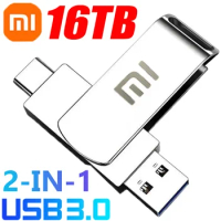 Xiaomi U Disk 128TB USB 3.0 High Speed Pen Drive 64TB 16TB Transfer Metal Memory Card SSD Pendrive Flash Drive Memoria USB Stick