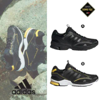 【adidas 愛迪達】運動鞋 慢跑鞋 男鞋 女鞋 健身 訓練 黑 SPIRITAIN 2000 GTX(GZ1321&amp;GZ1323)