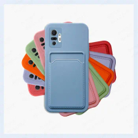 Card Wallet Case For Xiaomi Redmi Note 10 Pro Max Camera Protection Cover On Redmi10 Note 10T 5G 10Pro 10S Note10 T S Soft Shell