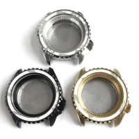 SKX007 SRPD Watch Case Fits NH35 NH36 Movement Polished Silver Black Gold SKX009 SKX011 Mod Parts Replacement