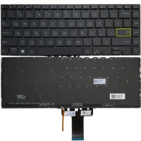 New Backlit US Keyboard For ASUS VivoBook S14 S433EA S433EQ S433FA S433FL S433JQ X421 With Backlight