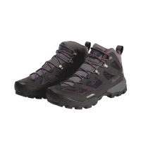 【Mammut 長毛象官方直營】Ducan Mid GTX 中筒登山健行鞋 女款 幻影黑 #3030-03551