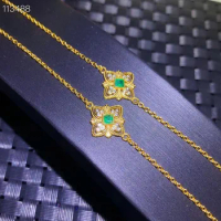 100% Natural Real Emerald bangle Natural real emerald For men or women 925 sterling silver Bangle