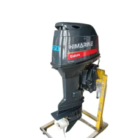 High Quality 2 Stroke 60HP Outboard Motor Long Shaft Manual Start Water Cooled Gasoline Boat Engine For Sale