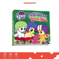 Mizan Buku Anak My Little Pony Pencarian Cutie Mark Boardbook Multicolor