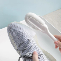 New Double-end Shoes Brush Cleaner Cleaning Sneaker White Shoes Cleaner Kit Multifunction Household Cleaning Brush Laundry Tools