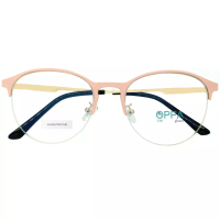 Oppaglasses Frame Kacamata Korea Pria Wanita OPPA OP30 Pink Bulat - Lensa Normal