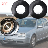 2X For VW Golf mk2 3 4 Car Front Shock Absorber Tower Rubber Buffer Ring Bushing Bearing Washer Protector Durable Reduce Noise
