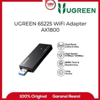 Ugreen 65225 WiFi Adapter WiFi6 AX1800 USB3.0 5G&2.4G Dual-band USB WiFi for PC Laptop Wifi Antenna 