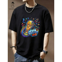 Fifa World Cup 26 Trophy Design | Ready Stock | Baju T Shirt Lelaki Men | 100% Cotton | Premium | Ts