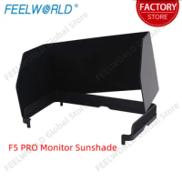 Feelworld F5 PRO Sunshade Portable Light Weight Flexible Installation for 4K HDMI Input On Camera Video DSLR Field Monitor