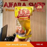 Minyak Goreng Jujur 450ml Minyak Goreng Sawit Kemasan Pouch Ekonomis Halul MD