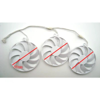 Free Shipping T129215SU 12V 0.5A 7Pin Graphic Card Cooler Fans For ASUS ROG STRIX GeForce RTX 2080Ti O11G White Limited Edition