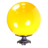 【彩渝】350MM PE 門柱燈(圓球 戶外球形柱頭燈 球型燈罩 庭園燈 可搭配LED)