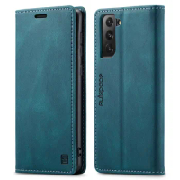 Magnetic Samsung Galaxy S21 Ultra Case Wallet Leather Flip Cover For Samsung Galaxy S21+ Phone Case Samsung S21 Luxury Cover