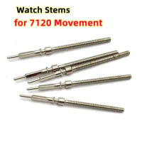 1 PCS/2 PCS/3 PCS/5 PCS Watch Stems for 7120 Movement Six-hand Full Automatic Mechanical Movements Accessories Watch Tools Parts