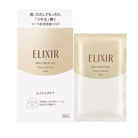 【SHISEIDO 資生堂】ELIXIR 怡麗絲爾 彈潤保濕面膜 W_環球專櫃 公司貨