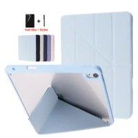For iPad mini 6 mini6 8.3 Case Multi-folding Stand Tablet Cover for Funda iPad mini 6 2021 Case for iPad Case with Pencil Holder