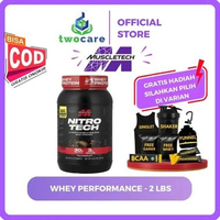 Muscletech Nitrotech Whey Protein Performance 2,2 Lbs Susu Whey Fitnes Coklat | Shaker