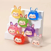 Beg Buta Alpaca Comel, Bahan Resin Berkilau, Saiz Besar, Hiasan Kecil untuk Kereta, Meja Atas Meja, 