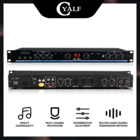 CYALF Professional Audio Digital Processor With 99 DSP, Electronic Frequency Division For Karaoke Sound Audio Effect System