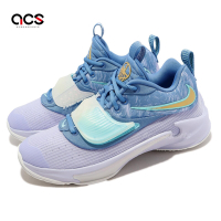 Nike 籃球鞋 Freak 3 GS 大童 女鞋 藍 字母哥 希臘怪物 Giannis 氣墊 運動鞋 DB4158-401