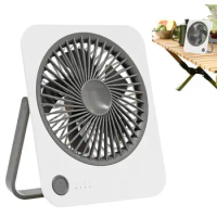 Table Fan 4 Speeds Wind Desktop Personal Fan Small But Powerful Desk Fan USB Desk Fan Table Cooling Gadgets Strong Wind Ultra