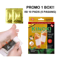 KINOKI Koyo Herbal Kinoki Detox Kaki Original Gold (1 Box Isi 10 Pcs) Koyo Kaki Kinoki Gold Koyo Kes