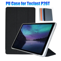 PU Case For Teclast P26T 10.1 Inch Tablet Ultra Thin PU Leather+TPU Tablet Stand P26T 10.1In Protection Case