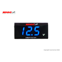 KOSO 方形 超薄電壓錶、碼錶(電壓表、碼表)