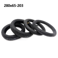12 inch Pneumatic Tire 280x65-203 Inner Tube Outer Tyre for Children's Bicycle Trolley Baby Stroller Handcart Wheels Parts