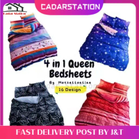CS_BEDSHEET 4-IN-1 KING-4-IN-1 QUEEN-2-IN-1 SINGLE CADAR