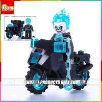 Minifigure Ghost Rider Marvel Ghost Panther Mặc Cap Găng Đỏ – Bộ Lắp Ráp Mini Figure KF6120