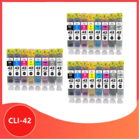 24Pieces Compatible Ink Cartridge For Canon 42 CLI42 CLI-42 CLI 42 For Canon Pixma Pro-100 Printer