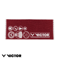 【VICTOR 勝利體育】運動毛巾(C-4159 D 酒紅)