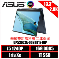 ［ASUS原廠整新福利機］ASUS Zenbook S 13 Flip OLED UP5302ZA-0028B1240P