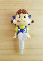 【震撼精品百貨】Peko 不二家牛奶妹 不二家造型耳機防塵塞-藍#74206 震撼日式精品百貨