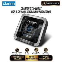CLARION DTX-1001T DSP 6 Channel Processor Amplifier Car Audio