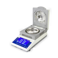 Lab Halogen Heating Moisture Meter Grain Moisture Tester for Rapid Moisture Test for Powder Tea Herb Food Meat