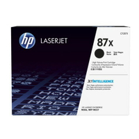 【最高22%回饋 滿額折300】 HP 87X 黑色原廠LaserJet 高容量碳粉匣(CF287X) For HP M501dn/M506x