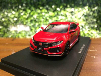 1/43 Ebbro Honda Civic Type R (FK8) 2017 Red 45574【MGM】