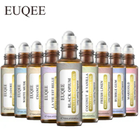 EUQEE 10ml Roller Smear Fragrance Oil For Women Fresh Line Jadore Coconut Vanilla Angel for Aromatherapy,Diy Soap,Candle making