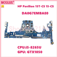 DA0G7EMBAE0 With CPU:i5-8265U GPU: GTX1050 L34170-601 Notebook Mainboard For HP Pavilion 15T-CS 15-CS Laptop Motherboard