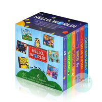 Hello, World！6-Book Boxed Set | 套書 | 原文 | 進口 | 硬頁 | 幼兒 | 繪本 | 身體 | 天氣 | 恐龍 | 太陽 | 鳥 | 昆蟲 |