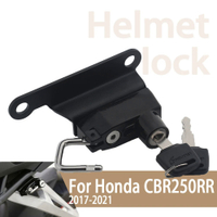รถจักรยานยนต์ล็อคชุดหมวกกันน็อก Security Anti-Theft ล็อคสนิมอลูมิเนียมสำหรับ Honda CBR 250RR CBR250RR อุปกรณ์เสริม