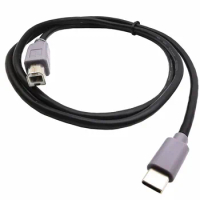 USB Printer Cable USB Type B Male USB 2.0 to usb 3.1 Type-c Male cable 1m