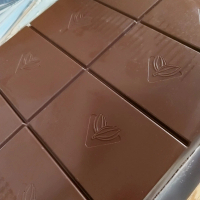 coklat blok tulip 500 gr. dark compound chocolate repack. dar