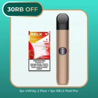 Special Bundle RELX Infinity 2 Plus Device - Bronze Dusk Strawberry Burst